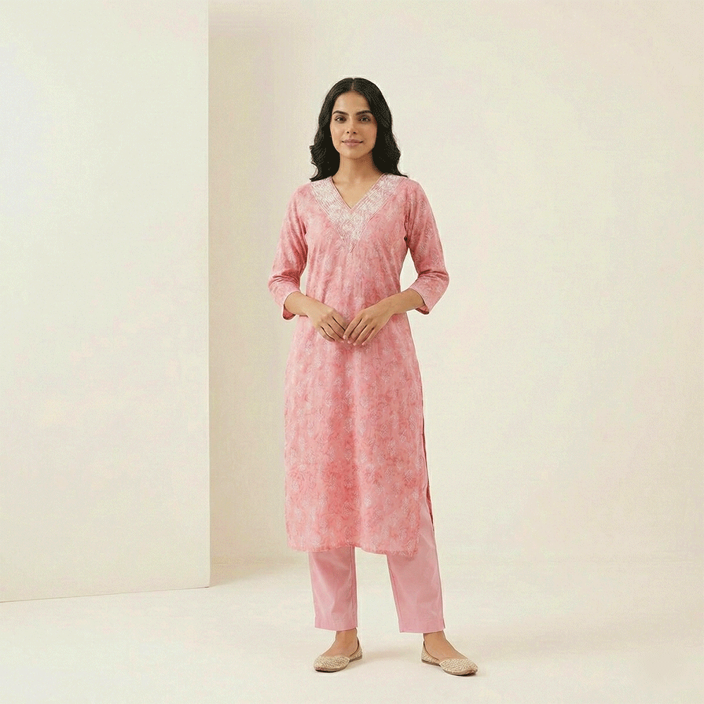 Chikankari Kurta Set